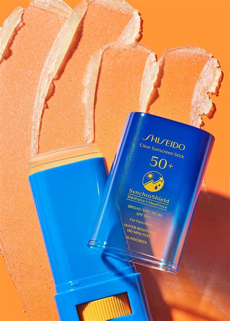 shiseido clear sunscreen.